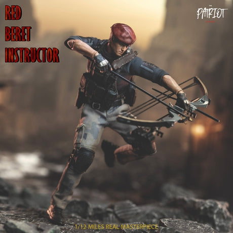 Resident Evil 4 - Red Beret Instructor Krauser Figure 1/12 Action figure - Bstorekw