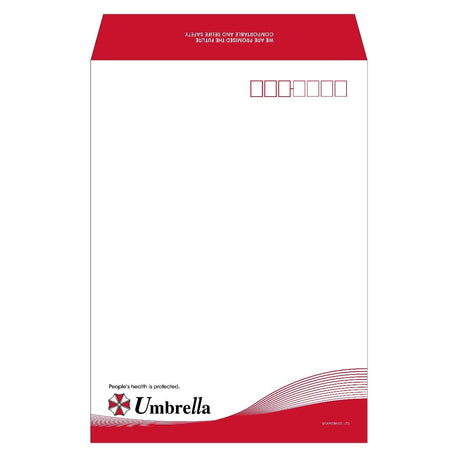 Resident Evil - Collection Umbrella Corps Document Envelope (5 Pieces) - Bstorekw