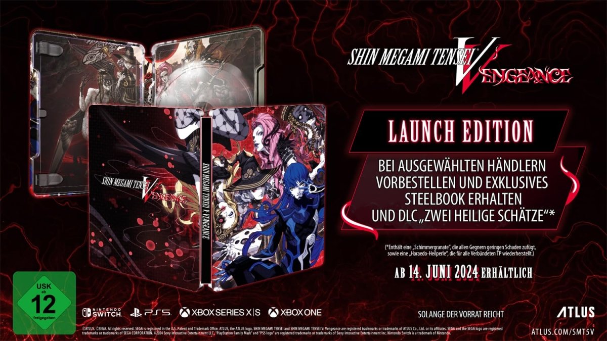 Shin Megami Tensei V: Vengeance Launch Edition PS5 R2 - Bstorekw