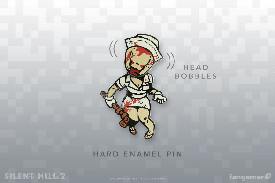 Silent Hill 2 Bobblehead Nurse Pin - Bstorekw