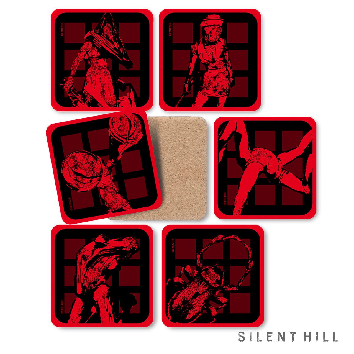 Silent Hill 2 Creatures Coaster Set - Bstorekw