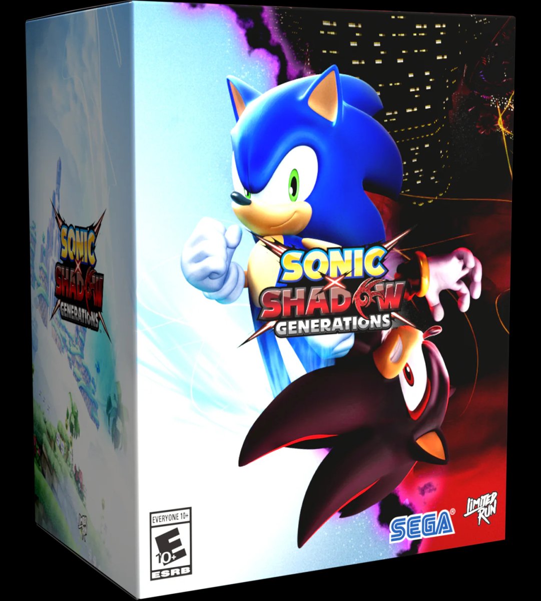 SONIC X SHADOW GENERATIONS Collector's Edition - Nintendo Switch - Bstorekw