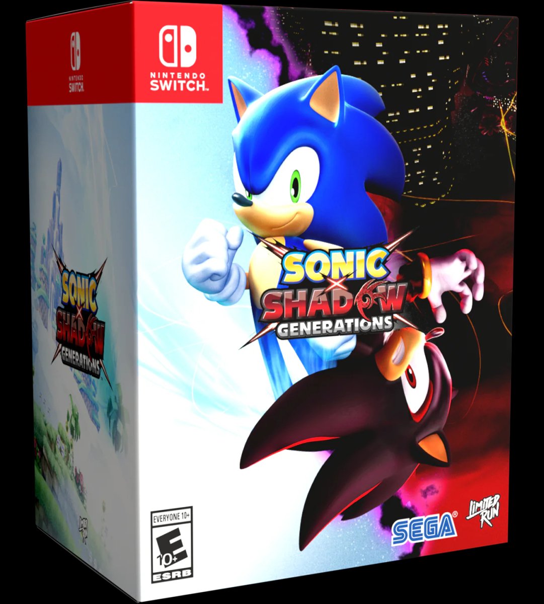 SONIC X SHADOW GENERATIONS Collector's Edition - Nintendo Switch - Bstorekw