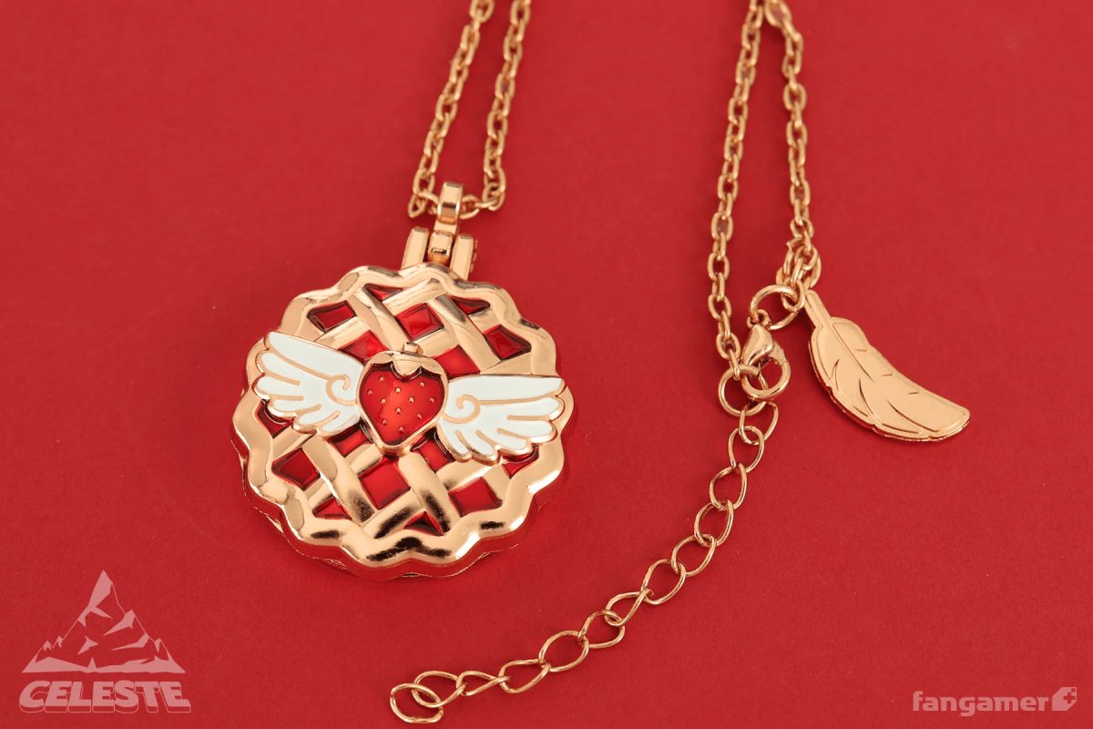 Strawberry Pie Mirror Locket necklace - Bstorekw