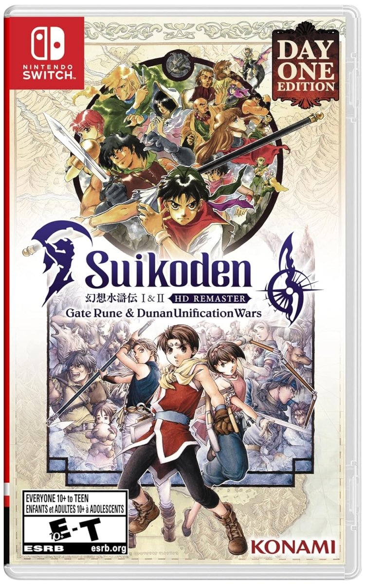 Suikoden I & II HD Remastered Nintendo Switch R1 - Bstorekw