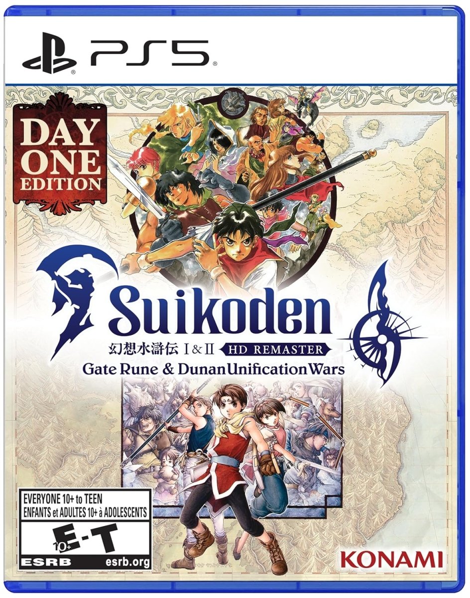 Suikoden I & II HD Remastered PS5 R1 - Bstorekw