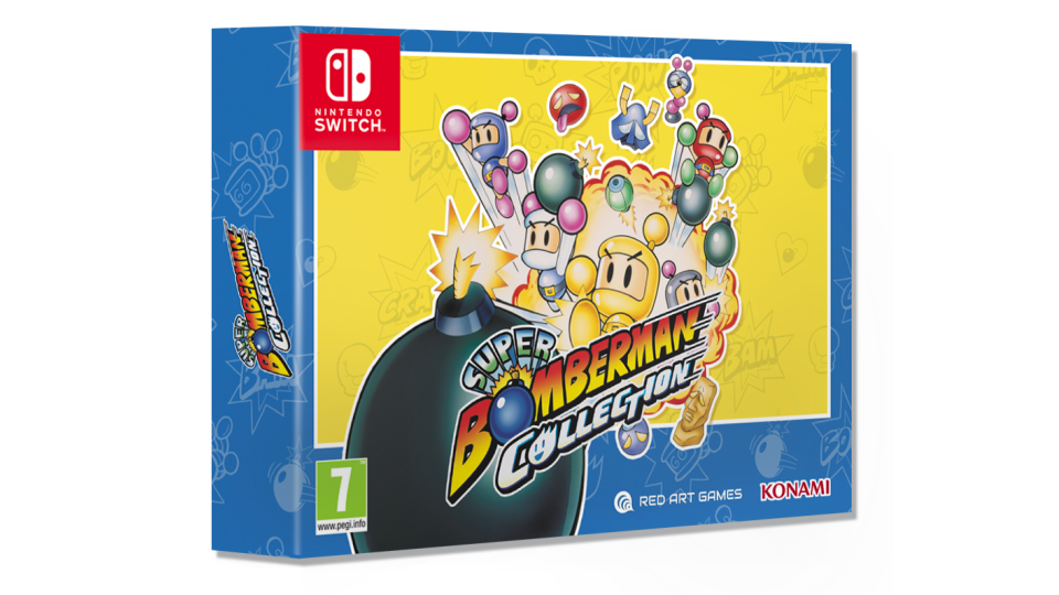 SUPER BOMBERMAN collectors edition + BONUS Bomb Stress Ball Nintendo Switch R2