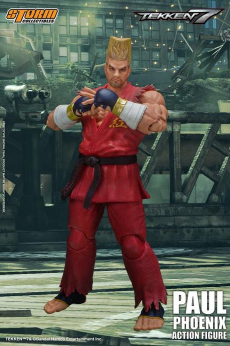 Tekken 7 Paul Phoenix 1/12 Scale Action Figure - Bstorekw