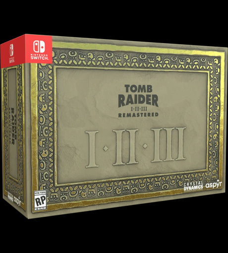 TOMB RAIDER I-III REMASTERED COLLECTOR'S EDITION (SWITCH) - Bstorekw