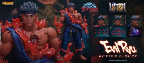 Ultra Street Fighter IV Evil Ryu 1/12 Scale Exclusive Action Figure - Bstorekw