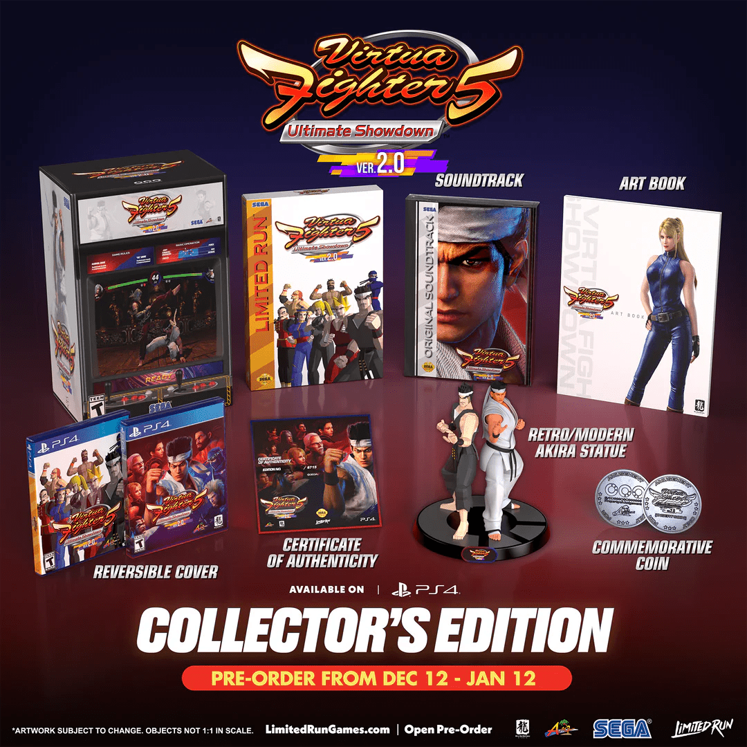 Virtua Fighter 5: Ultimate Showdown Collector's Edition PS4 R1 - Bstorekw