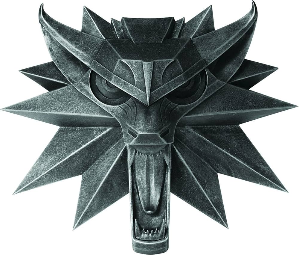 Witcher 3 Wild Hunt - Wolf Wall Sculpture - Bstorekw