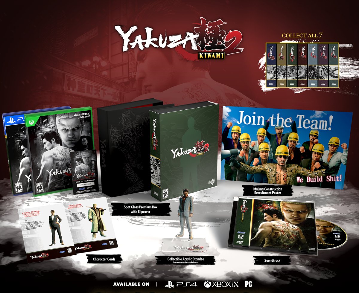 Yakuza Kiwami 2 Classic Edition PS4 R1 Bstorekw