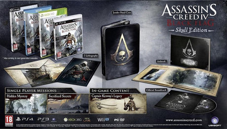 Assassin’s Creed Black IV Skull Edition Playstation 3 R2 (New and sealed) - Bstorekw
