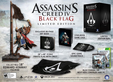 Assassin's Creed IV Black Flag Limited Edition -Xbox 360 R1 - Bstorekw