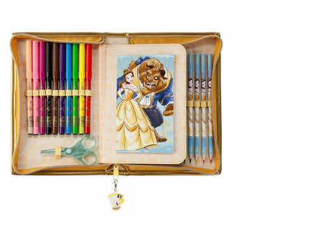 Beauty and the Beast Zip-Up Stationery Kit - Bstorekw