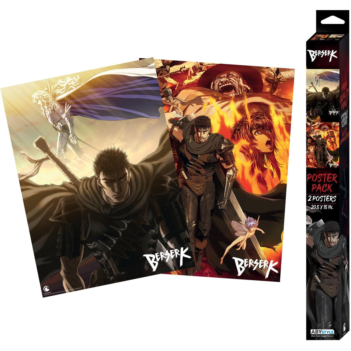 Berserk Poster pack 52cm x 38cm - Bstorekw