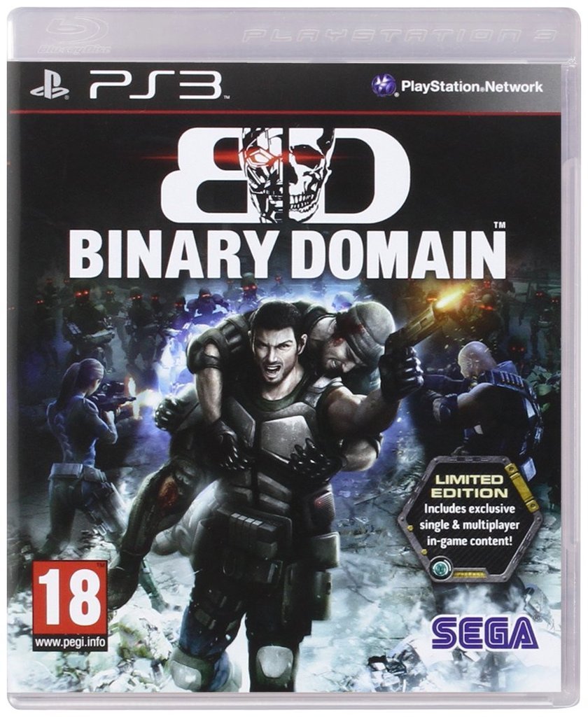 Binary Domain [PS3 R2 Used like new] - Bstorekw