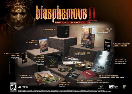 Blasphemous II collectors Edition PS5 R1 - US version - Bstorekw