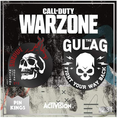 Call of Duty Pin Kings Official Warzone Gulag Set - Bstorekw