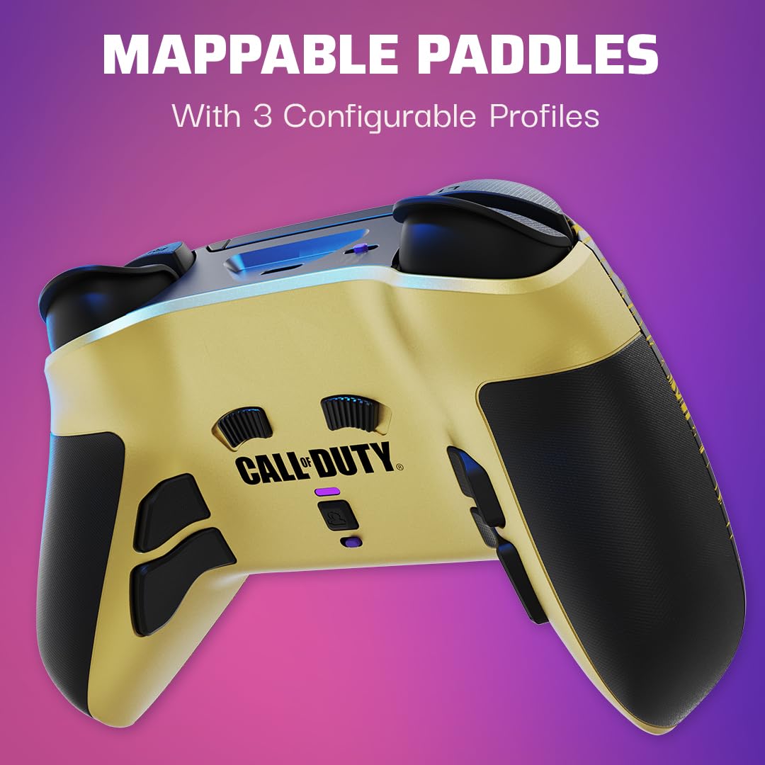 Ps5 Cod Controller Call of Duty PlayStation 5 Controller Las Almas Golden Cartel Edition ...