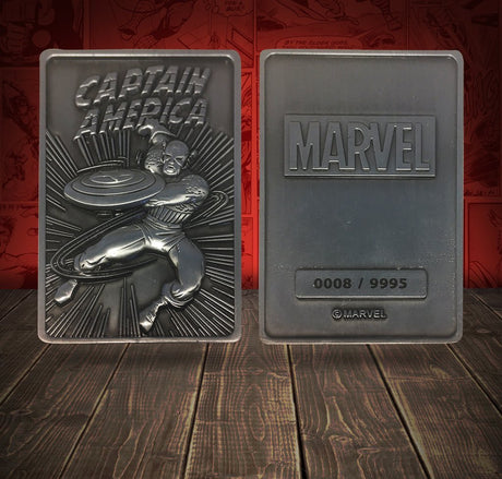 Captain America metal card - Bstorekw