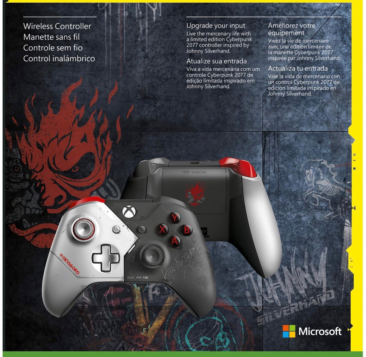 Cyberpunk 2077 Wireless limited Edition Xbox One Controller - Bstorekw