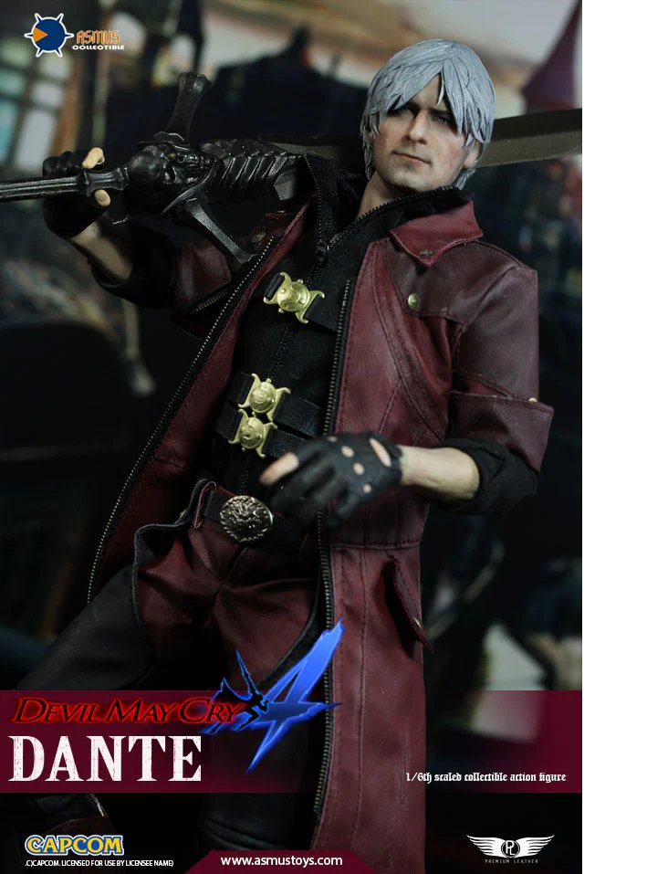 Dante Devil May Cry 4 1/6 Scale Action Figure - Bstorekw