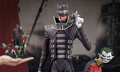 DC Collectibles Dark Nights Metal: The Batman Who Laughs & Robin Minions Deluxe Statue - Bstorekw