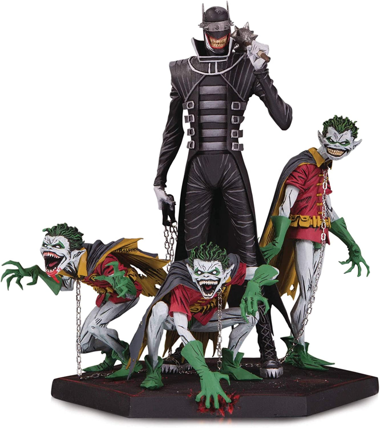 DC Collectibles Dark Nights Metal: The Batman Who Laughs & Robin Minions Deluxe Statue - Bstorekw