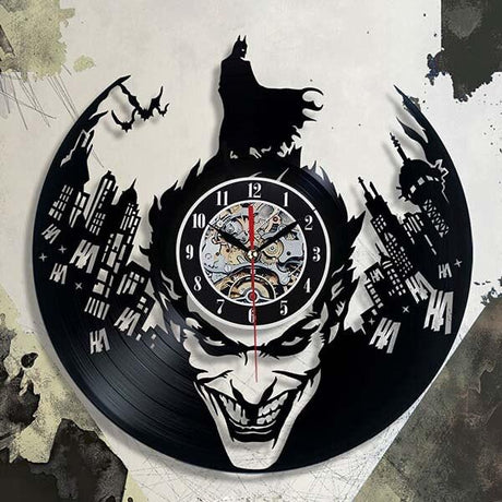 DC Comics Batman & Joker Wall Clock - Bstorekw