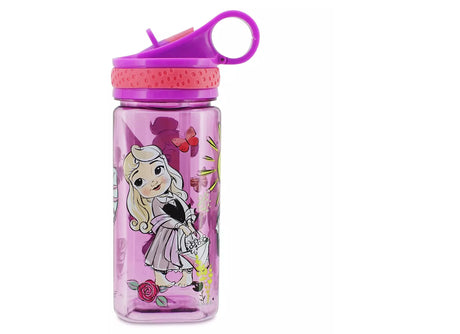Disney Animators' Collection Water Bottle with Built-In Straw - Bstorekw