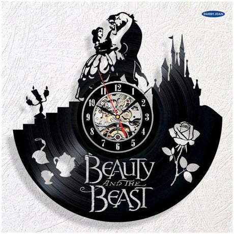 Disney Beauty & The Beast Wall Clock - Bstorekw