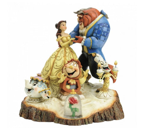 Disney Carved by Heart Beauty and The Beast Figure ( height 19cm) - Bstorekw