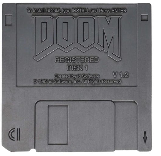 DOOM Floppy Disc Limited Edition Replica - Bstorekw