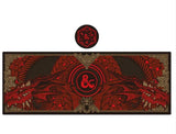 Dungeons & Dragons XL Desk Pad & Coaster Set - Bstorekw