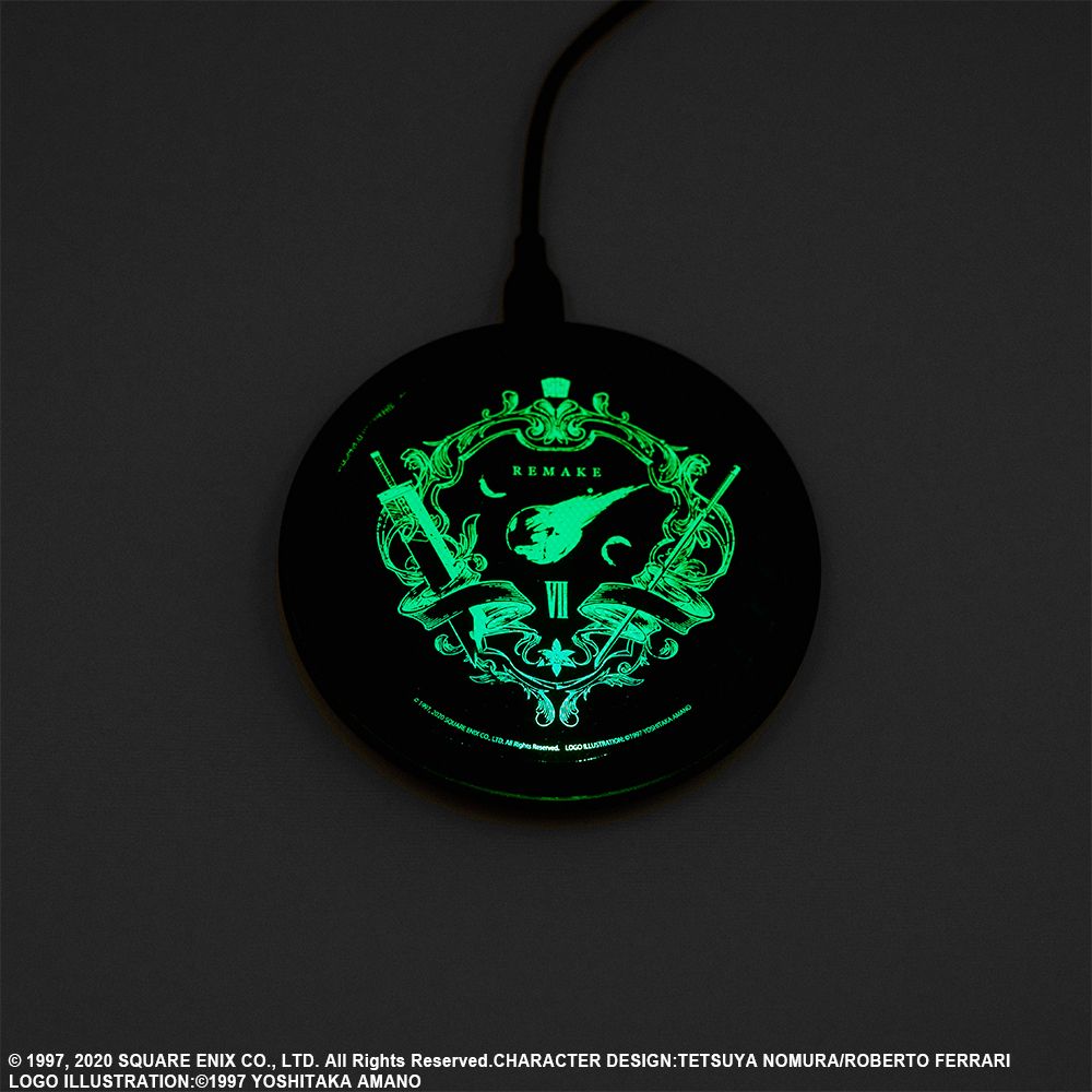 Final Fantasy VII Remake: Emblem Wireless Charging Pad - Bstorekw