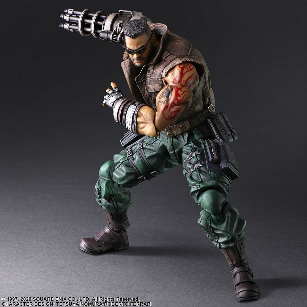 FINAL FANTASY® VII REMAKE PLAY ARTS -KAI- ™ BARRET WALLACE VER. 2 - Bstorekw