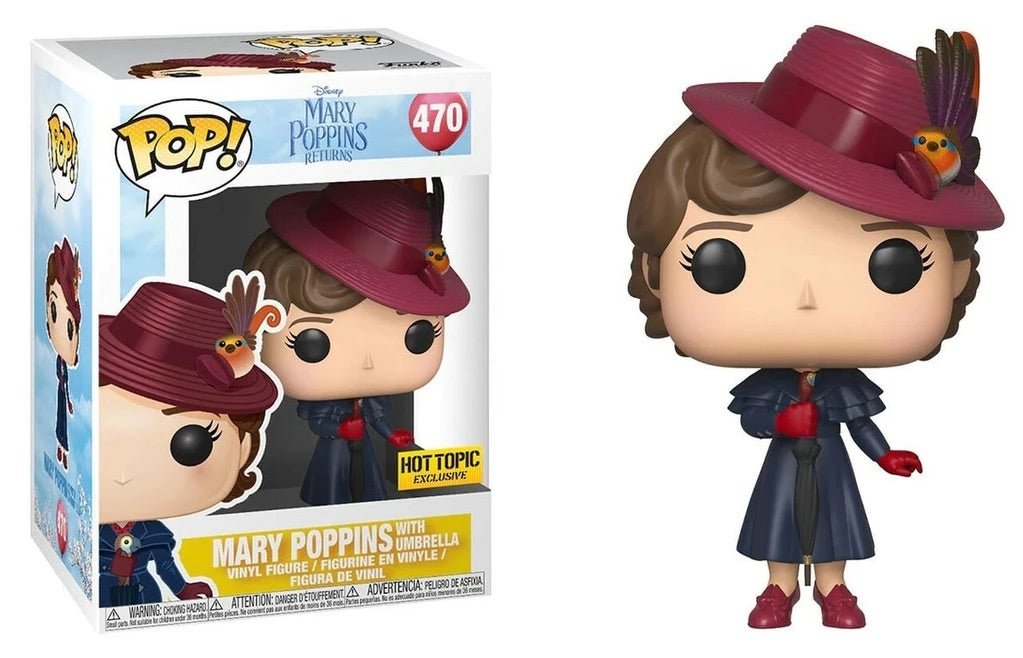 Funko Pop Disney Returns Marry Poppins With Umbrella (Hot Topic Exclusive) - Bstorekw