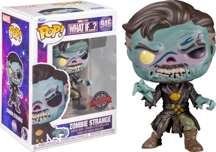 Funko Pop Marvel What If Zombie Strange (Special Edition) - Bstorekw