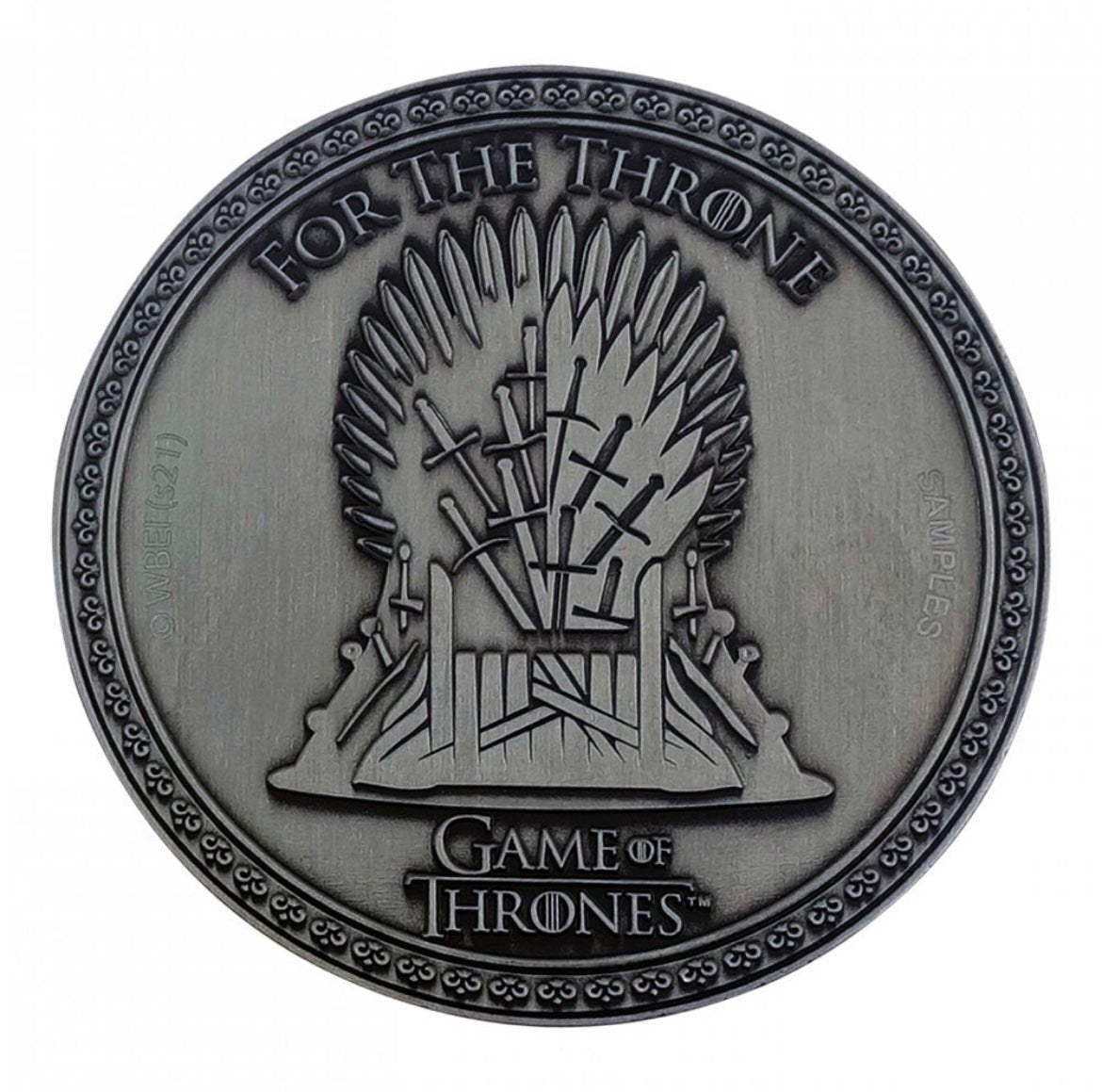 GAME OF THRONES Iron Anniversary Limited Edition Medallion - Bstorekw