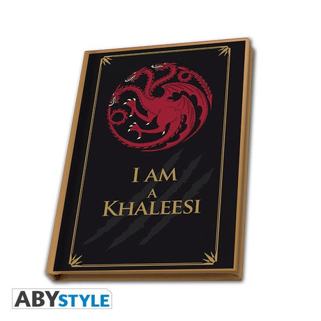 GAME OF THRONES Pack Targaryen Mug + Keyring + Notebook - Bstorekw