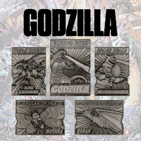 Godzilla 5 Piece Limited Edition Monsters Ingot Set - Bstorekw