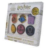 Harry Potter Limited Edition Set of 6 Triwizard Tournament Pin Badges - Bstorekw