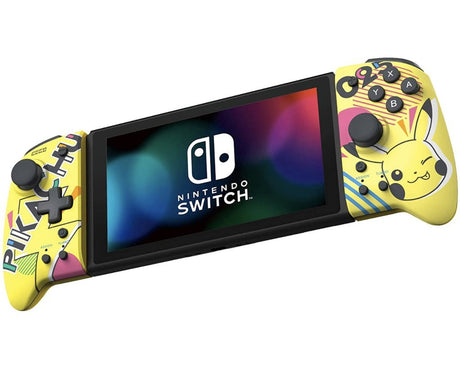 HORI Nintendo Switch Split Pad Pro (Pikachu) Ergonomic Controller for Handheld Mode - Officially Licensed By Nintendo - Nintendo Switch - Bstorekw