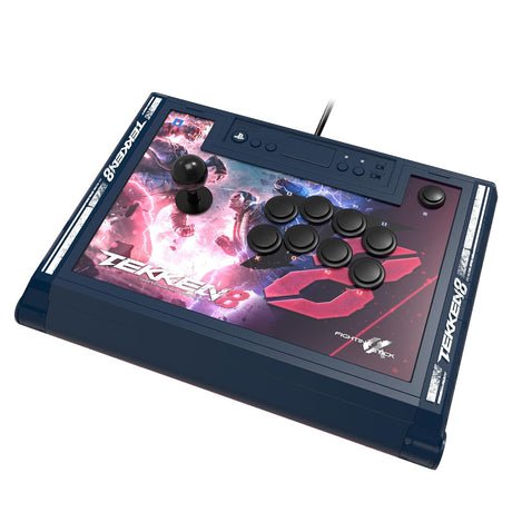 HORI PlayStation 5 Fighting Stick Alpha (TEKKEN 8 Edition) - Tournament Grade Fightstick for PS5, PS4, PC - Officially Licensed by Sony - Bstorekw