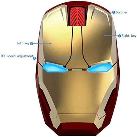 Iron man Wireless Mouse - Bstorekw