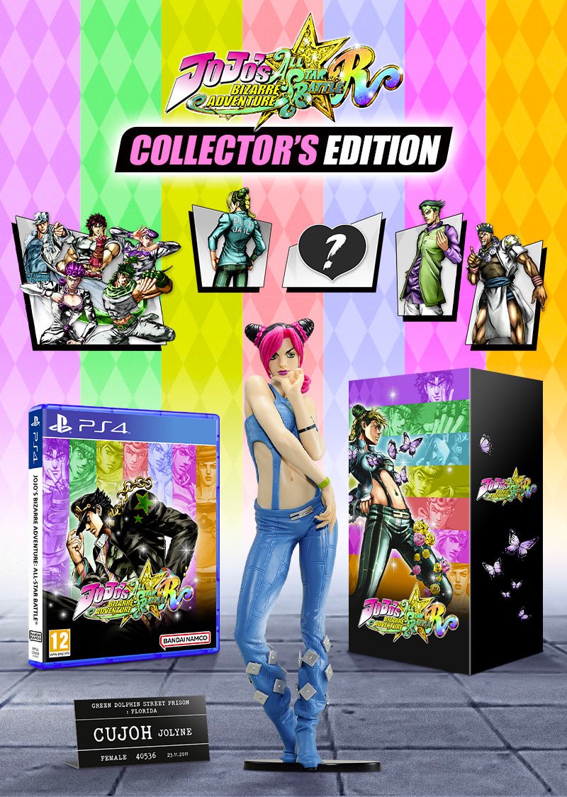 JOJO bizarre collectors edition Nintendo switch R2 - Bstorekw