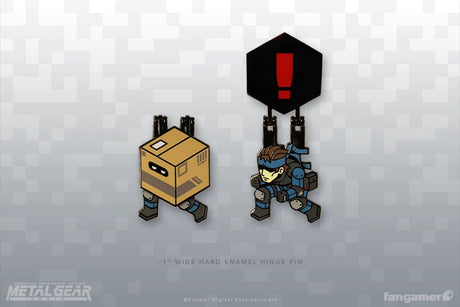 Just A Box Hinged Pin - Metal Gear Solid - Bstorekw