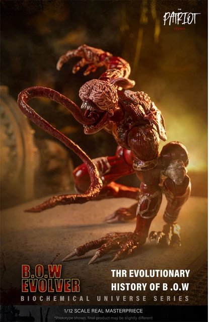 Licker Monster Resident Evil The Evolver Movable Figure - Bstorekw